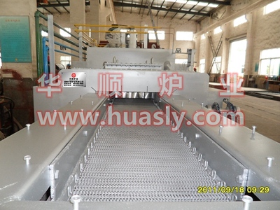 无马弗网带炉生产线