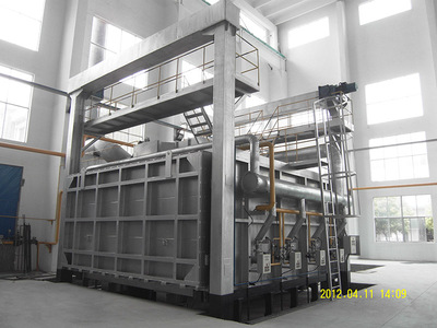 双开门台车式燃气炉