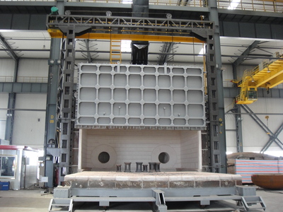 台车式燃气炉—封头热处理