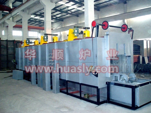 Aluminum plate annealing furnace