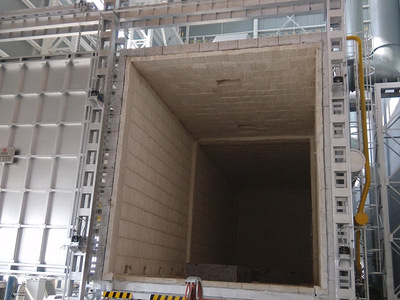 可变容台车式燃气炉（后墙移动）