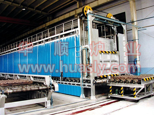 Roller hearth resistance furnace