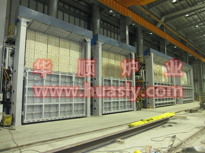 室式燃气加热炉炉群