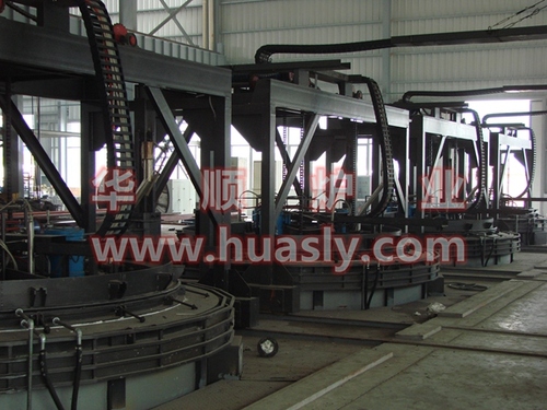 Large well type carburizing and nitriding furnaces