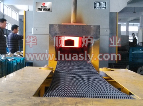 Mesh belt type bright annealing furnace